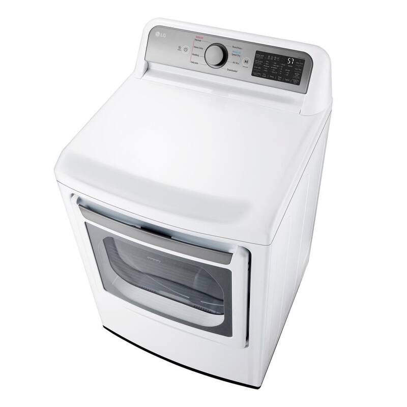 7.3 cu. ft. Vented Smart Gas Dryer in White F583583
