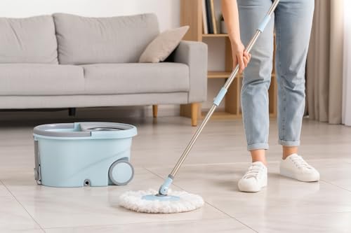Spin Mop and Bucket with Wringer D745
