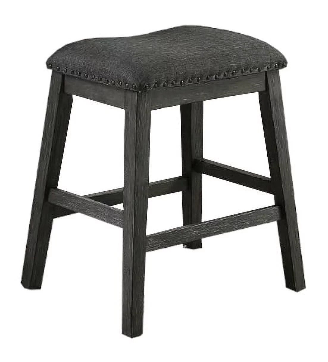 Set of 2 Counter Height Wooden Chairs W950