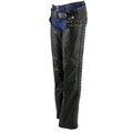 Black Leather Chaps I9233