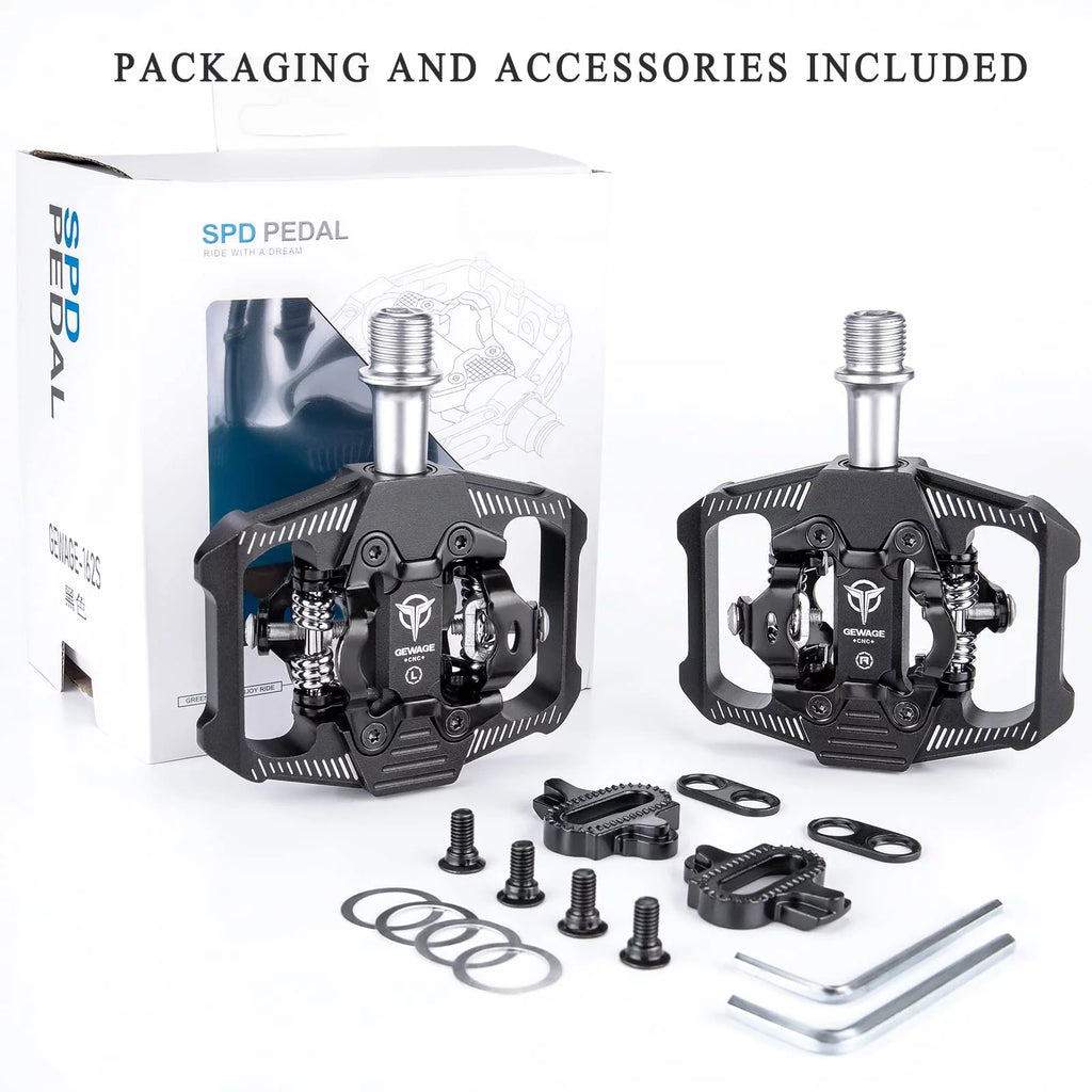 SPD Clipless Bike Pedals 9/16” H1653