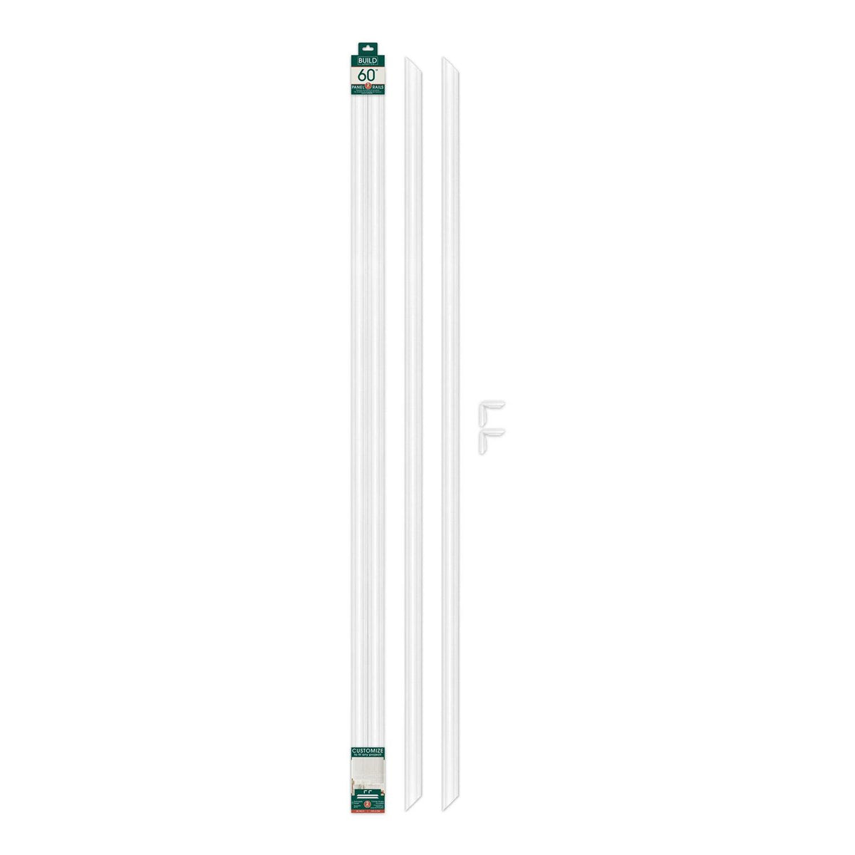 2 Pack Unfinished Polystyrene Wall Panel Moulding T937