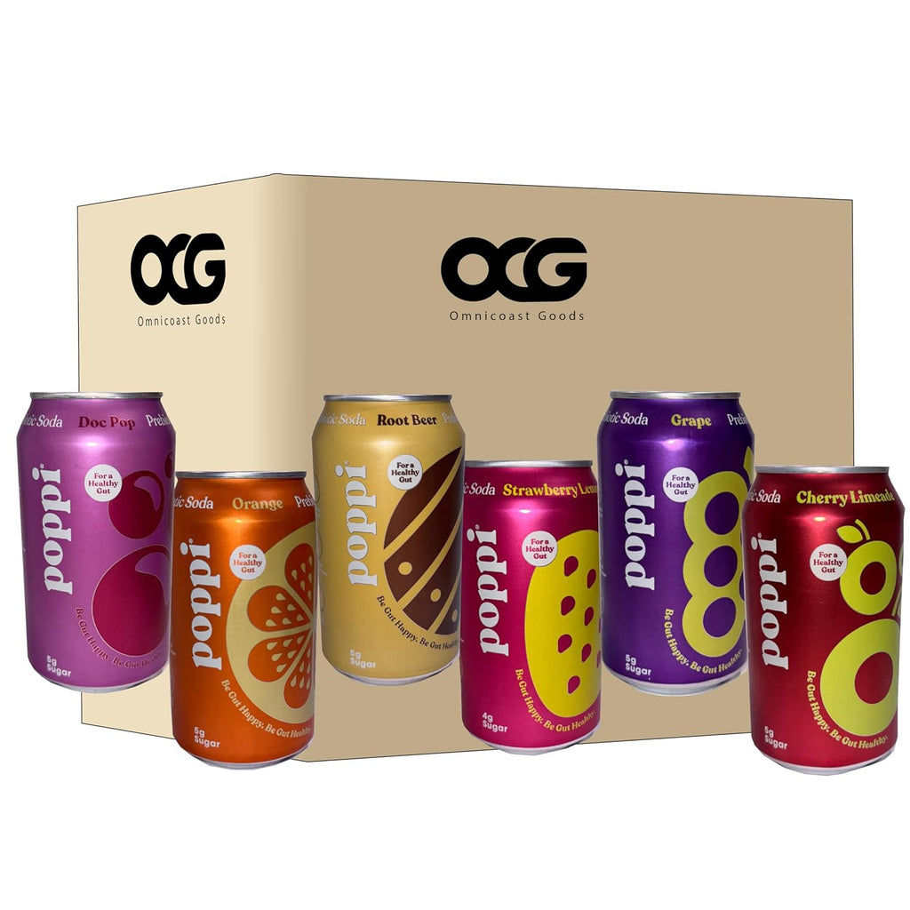 12 fl oz 12-Pack Prebiotic Soda Variety Pack K5014