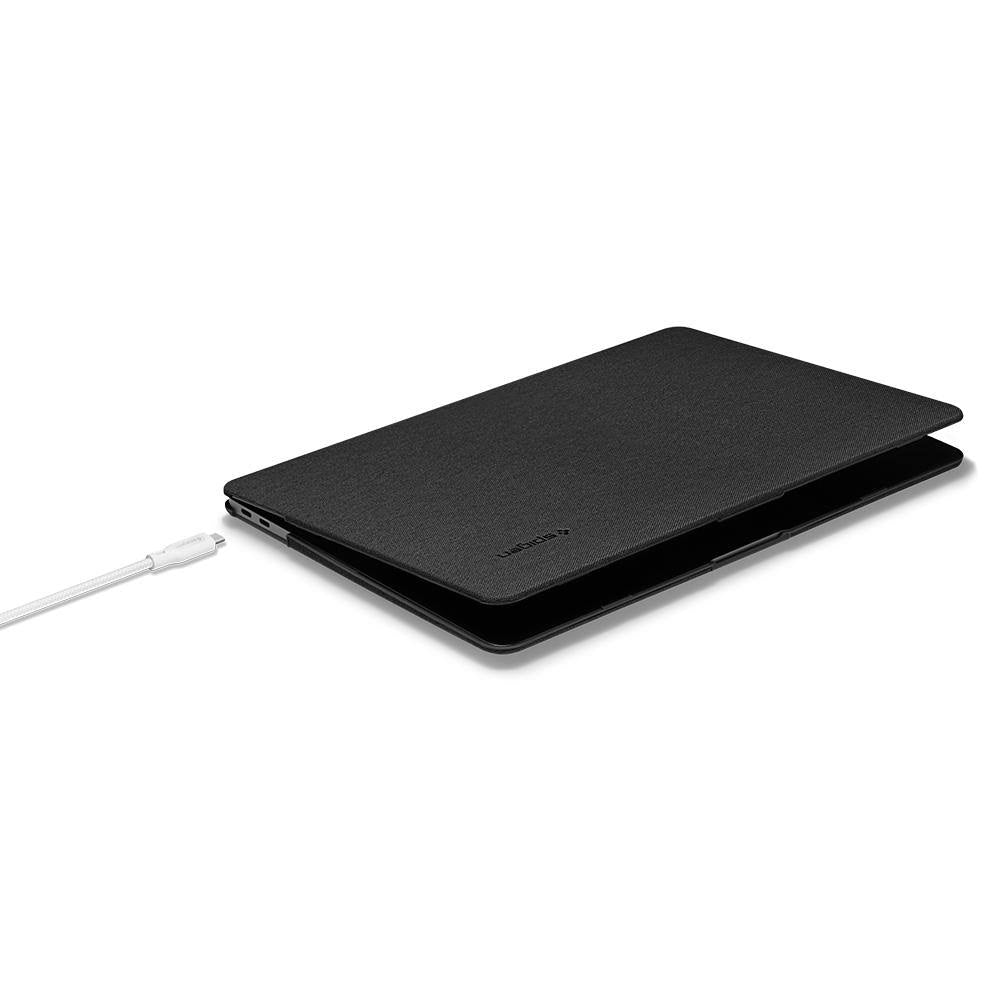 Black Knit Fabric MacBook Air 13 Case B236929