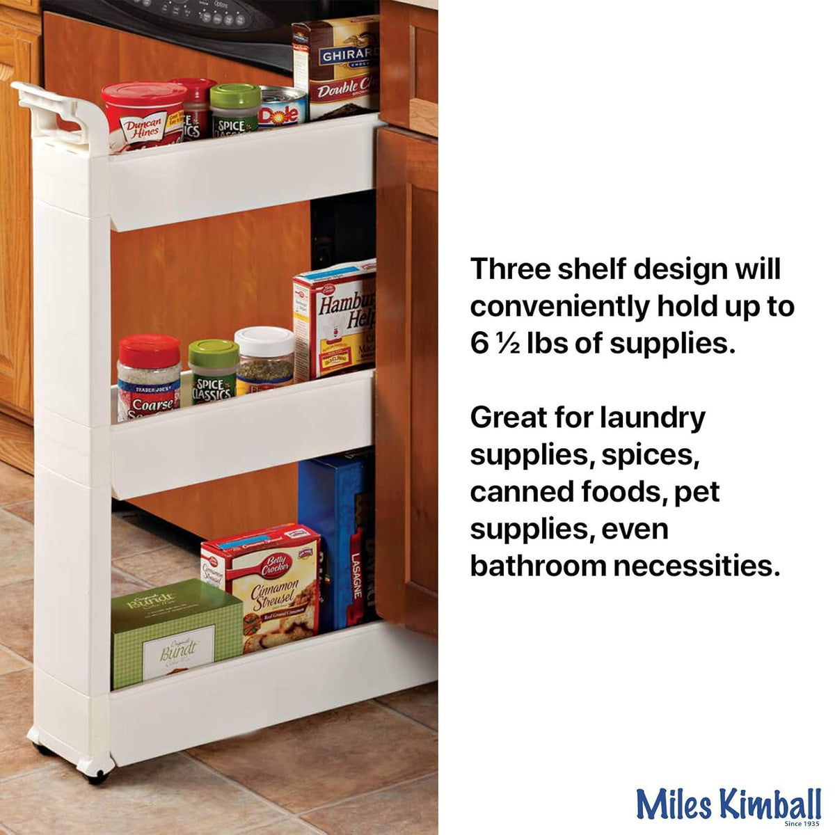 Slim Storage Cart 5 Tier F7327