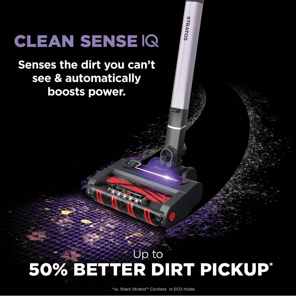 Cordless Vacuum with DuoClean PowerFins HairPro, Ash Purple S907