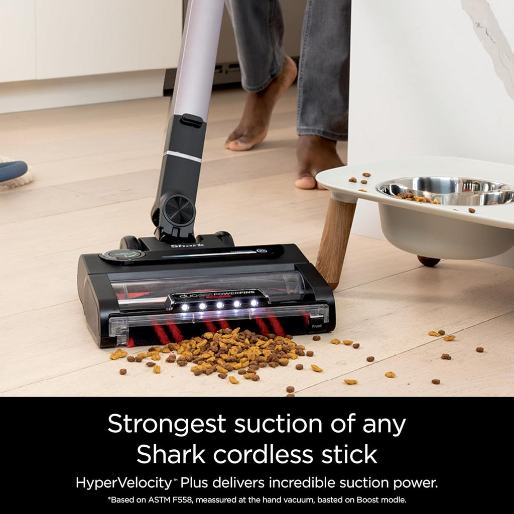 Cordless Vacuum with DuoClean PowerFins HairPro, Ash Purple S907