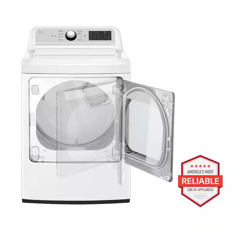 7.3 cu. ft. Vented Smart Gas Dryer in White F583583