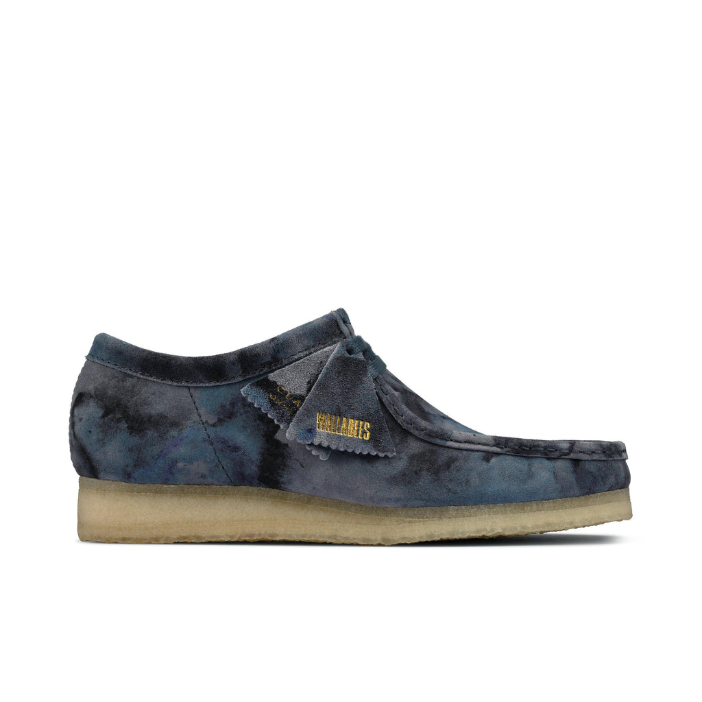 Blue Camo Wallabee Shoes R7918