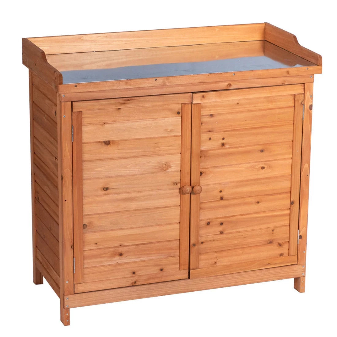 Wooden Potting Bench Storage Box Z52917