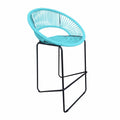 Glacier Blue Outdoor Bar Height Chair D147