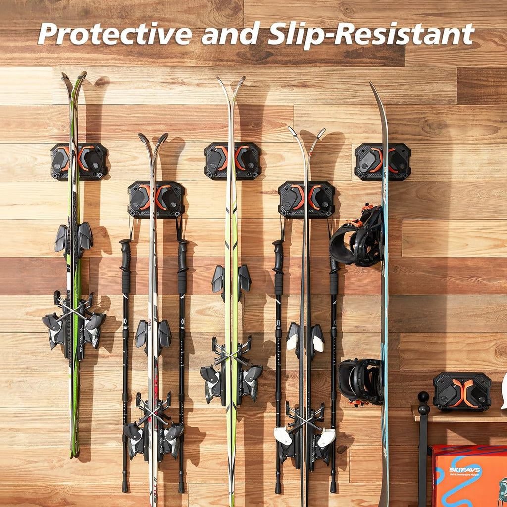 Ski Wall Mount Storage Rack H19848