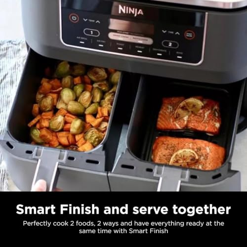 Grey 10QT DualZone Air Fryer Y6305