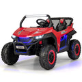 12V 2-Seater Kids Ride On UTV Electric Vehicle Pink F6552