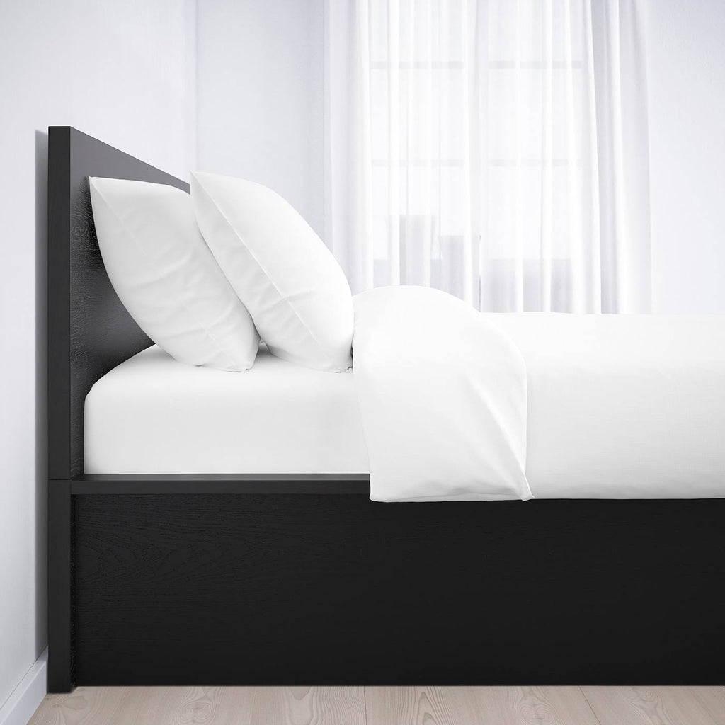 Queen Black-Brown Storage Bed U81906