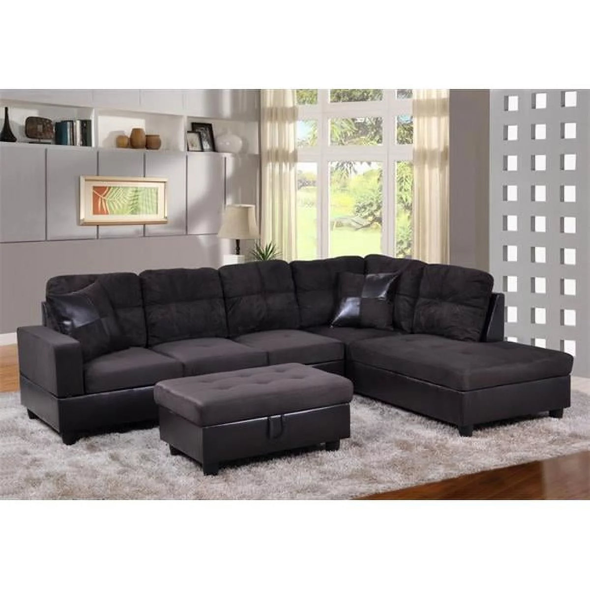 Right Hand Facing Sectional Sofa T877