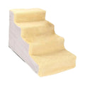 Yellow Non Slip Detachable Washable Pet Stairs P419