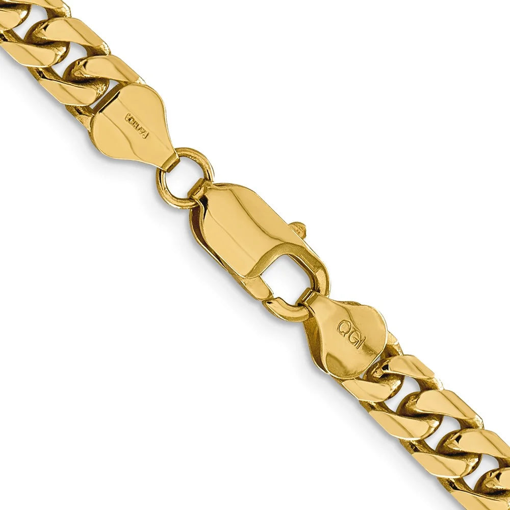 Solid Miami Cuban Link Chain with Lobster Clasp M23149