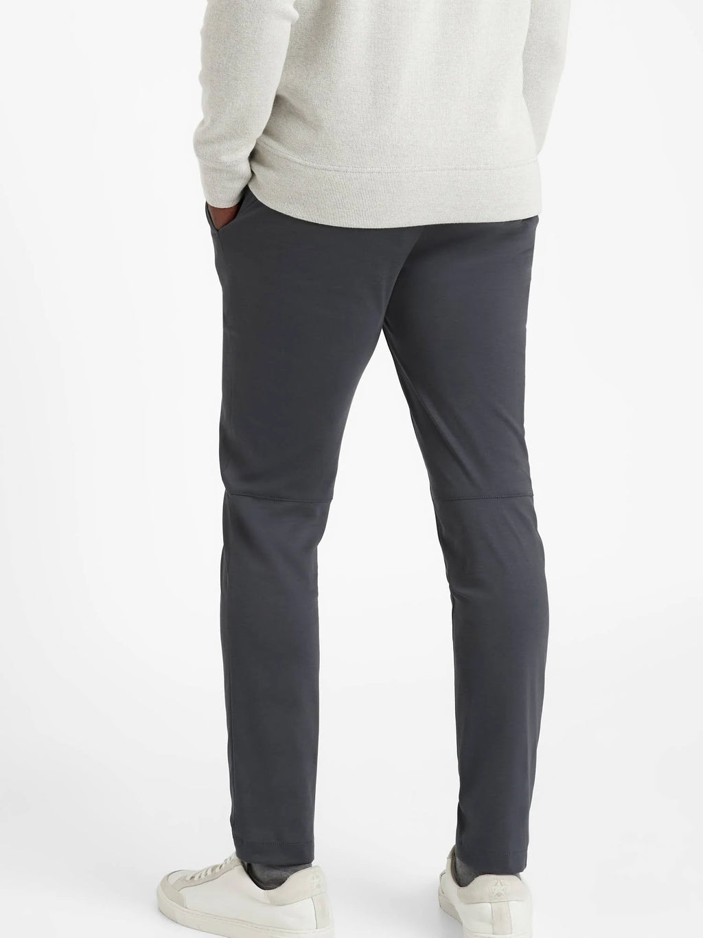Slim Luxe City Pant Charcoal Gray 35W 32L X410
