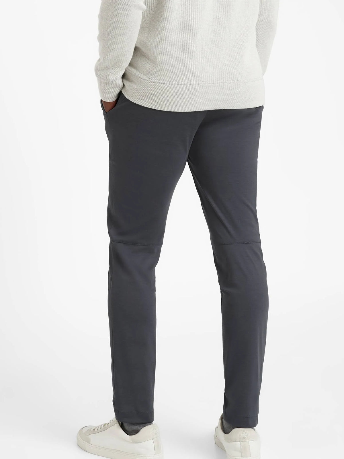 Slim Luxe City Pant Charcoal Gray 35W 32L X410