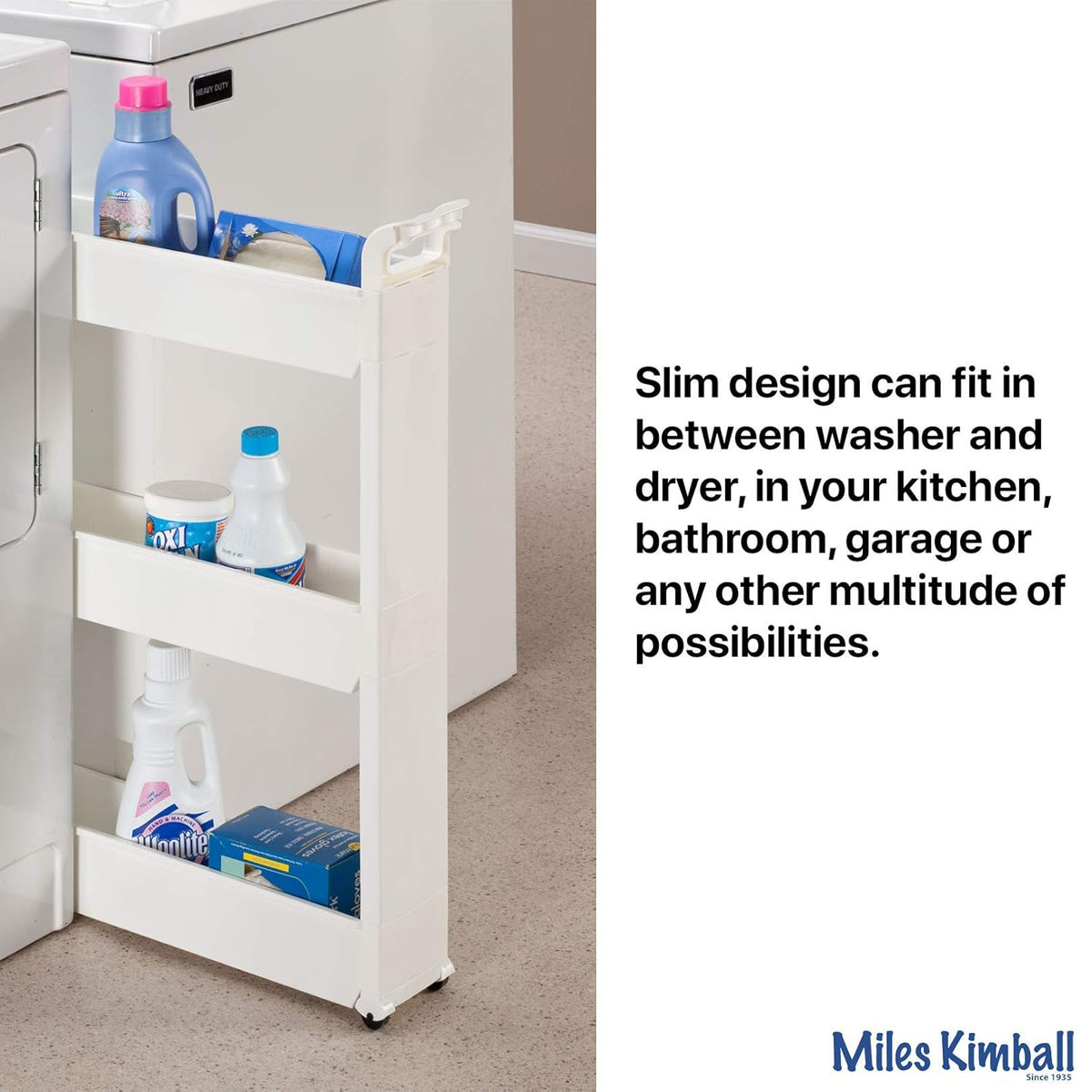 Slim Storage Cart 5 Tier F7327