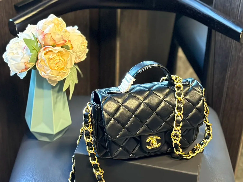 Mini Flap Bag with Top Handle Z64725