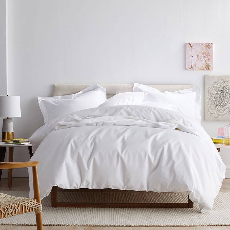 King Deep Pocket Cotton Percale Fitted Sheet X4957