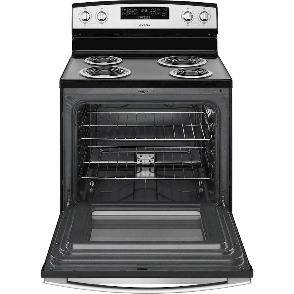 30-Inch Electric Range with Bake Assist Temps - Stainless Steel Q4746