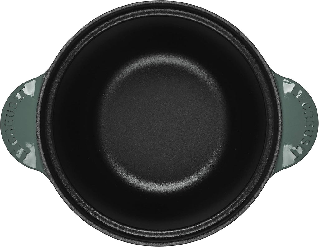 Enameled Cast Iron Rice Pot with Stoneware Insert, 2-1/2-Quart W658693