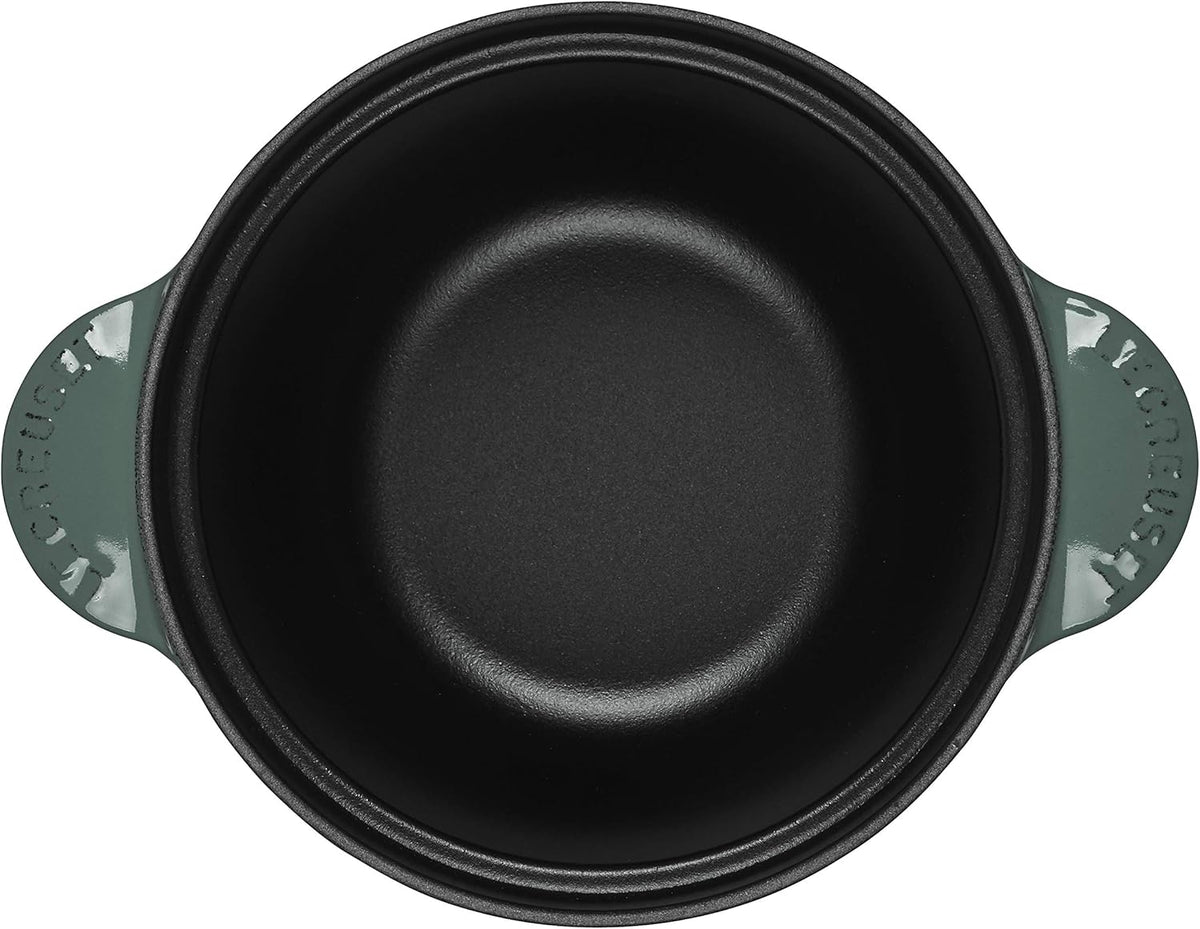 Enameled Cast Iron Rice Pot with Stoneware Insert, 2-1/2-Quart W658693
