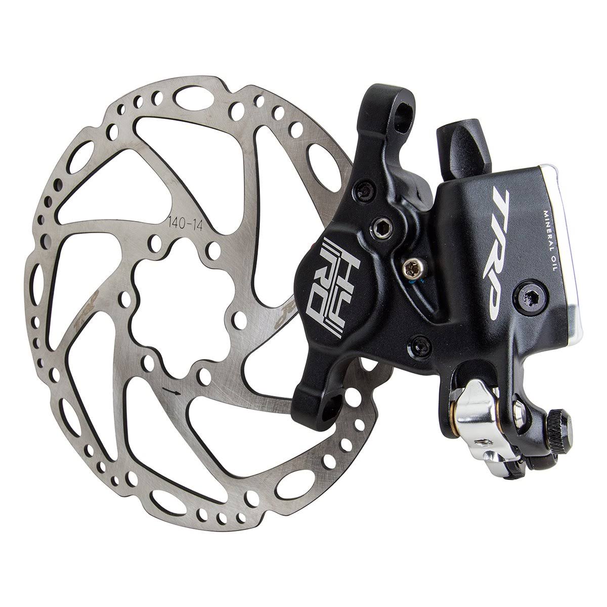 Cable-Actuated Hydraulic Disc Brake Black 140 mm L606545