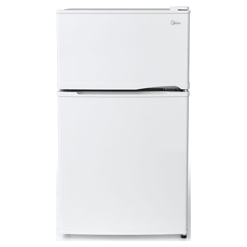 White Two Door Compact Refrigerator C3197