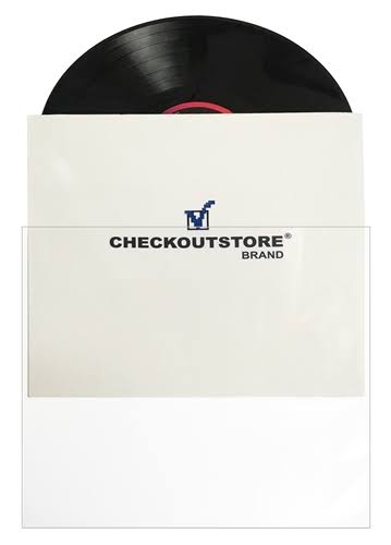 2000 Clear Plastic Outer Sleeves for 12x22 Vinyl Records Y31556