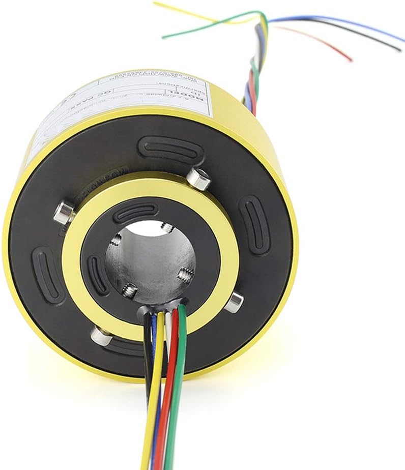 6 Wire Through Bore Electrical Slip Ring Rotary Contact Z4986