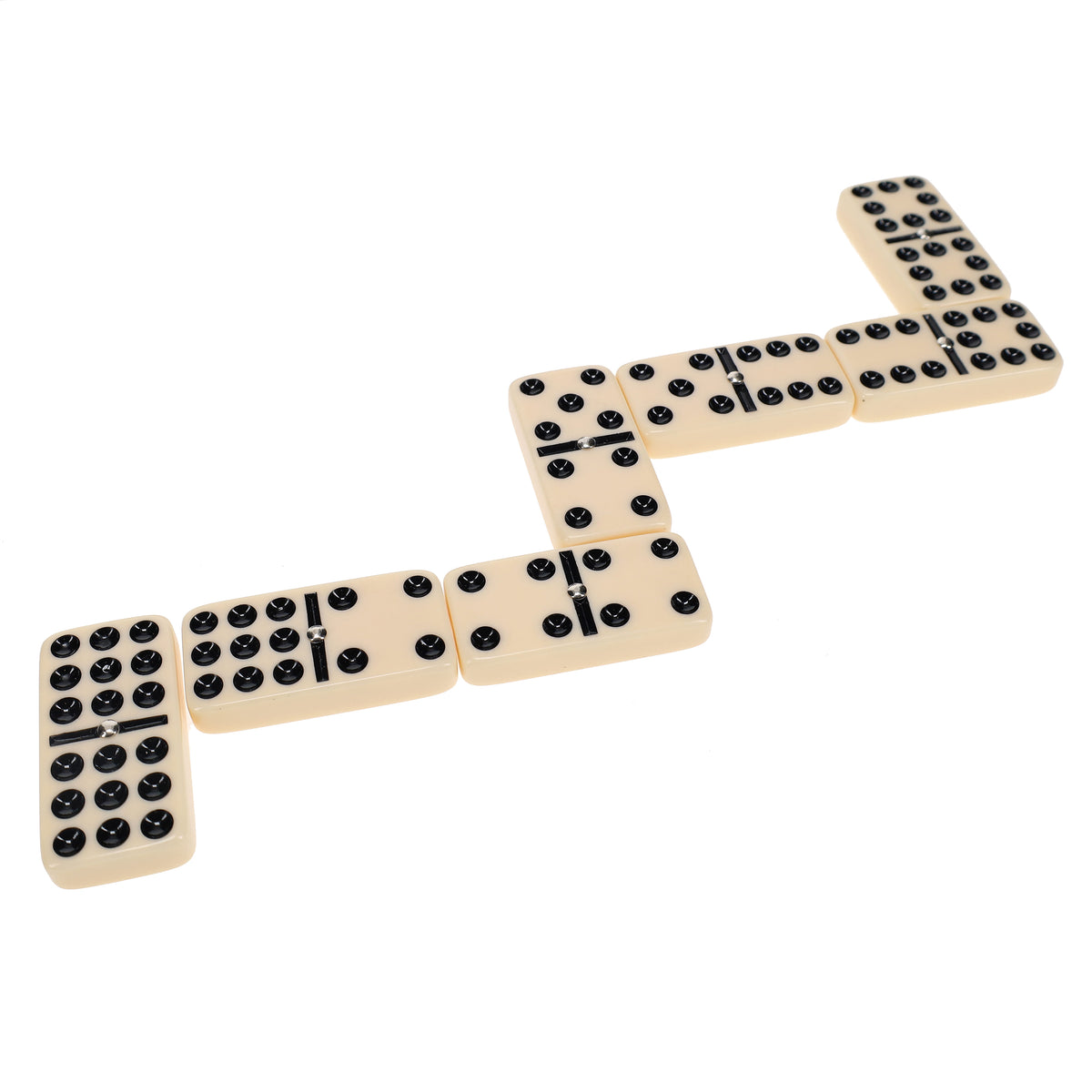 Double Nine Dominoes Ivory Tiles Y766176