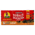 Yogurt Covered Raisins Chocolate & Peanut Butter 6 Boxes O699