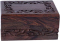 Wooden Urn Box, Medium, 7 X 5 X 3.75 inch, Pack of 2 N413