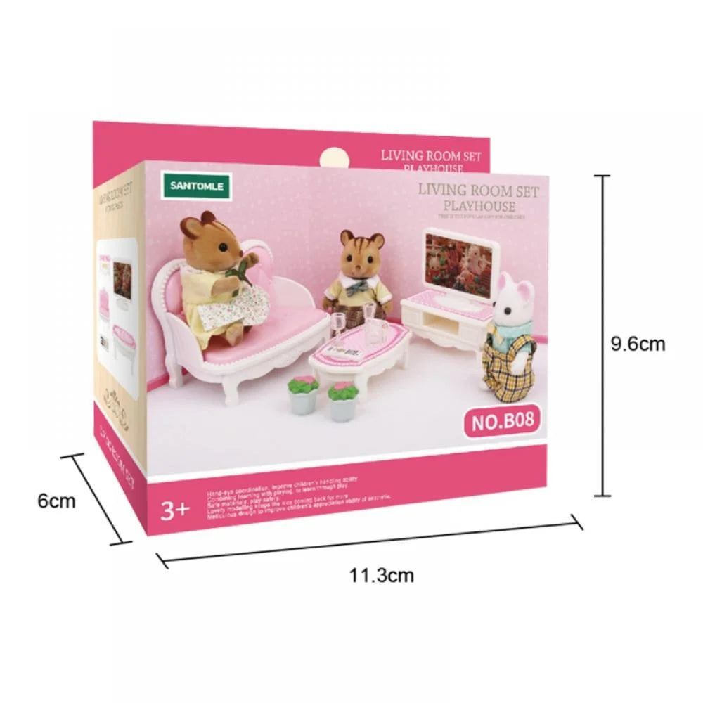 Dollhouse Miniature Furniture Toys Set B9119