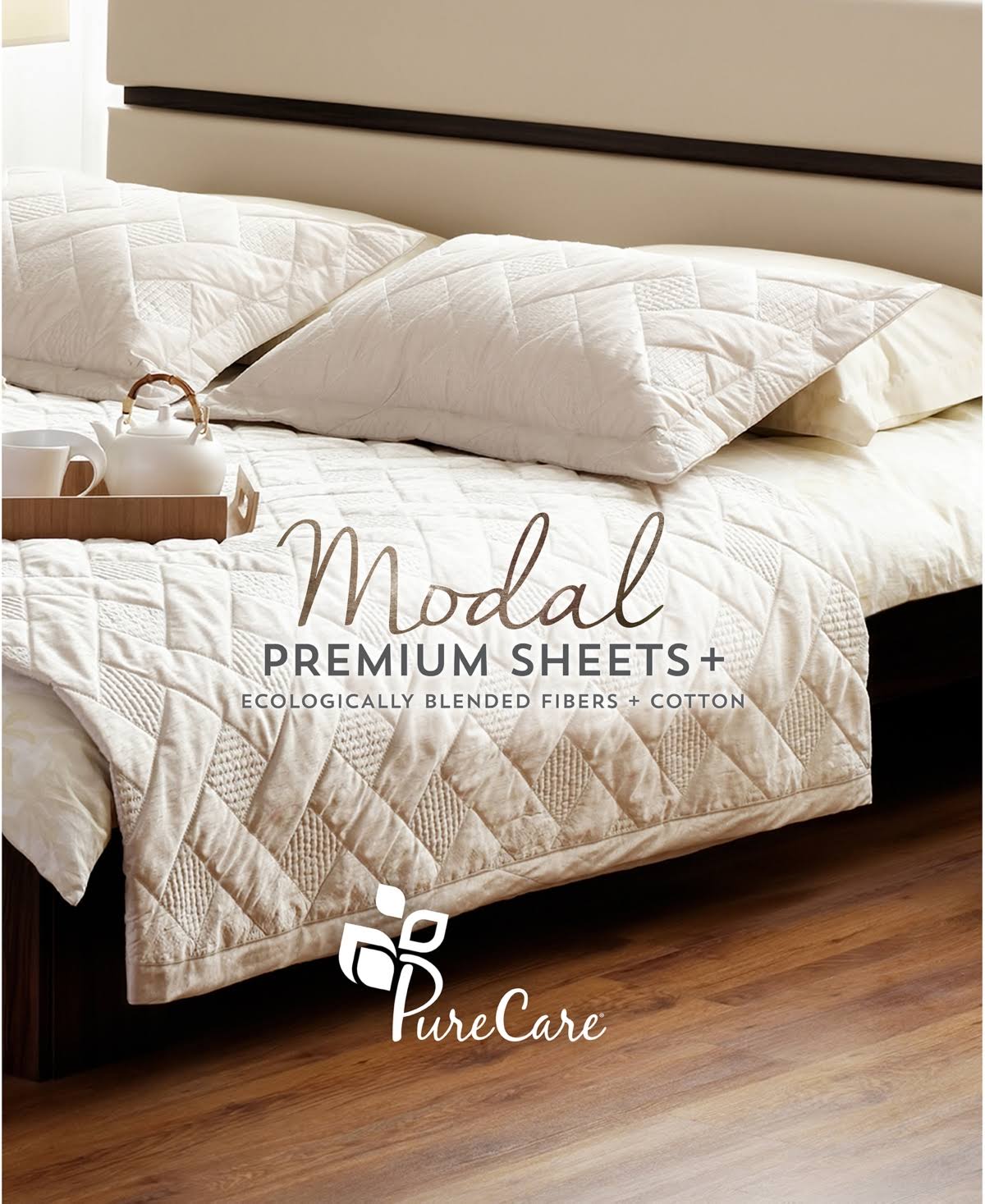 Light Blue Twin Modal Sheet Set D57870