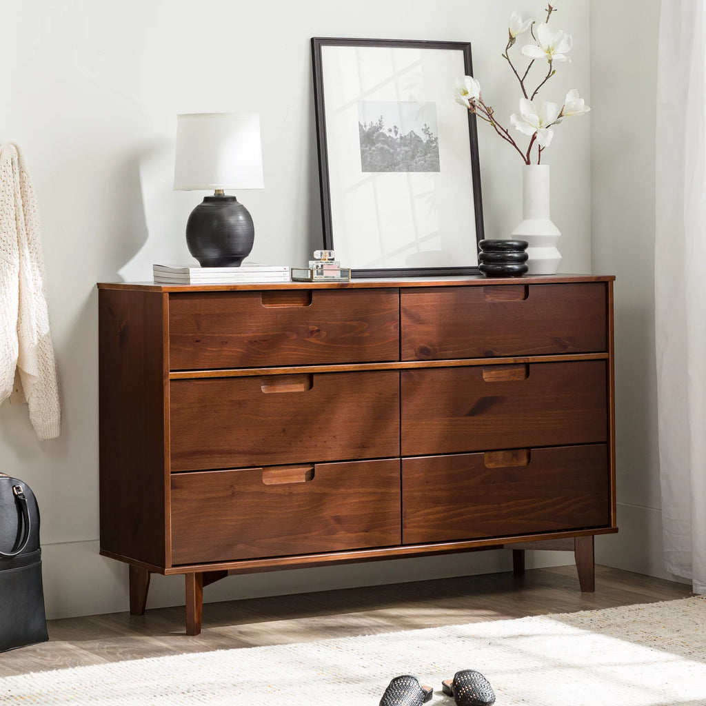 6 Drawer Solid Wood Dresser Q12414