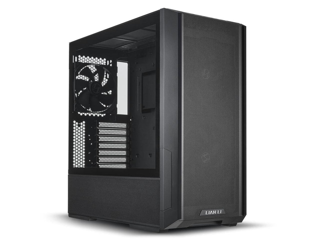 Black Steel Tempered Glass ATX Mid Tower Computer Case D362263