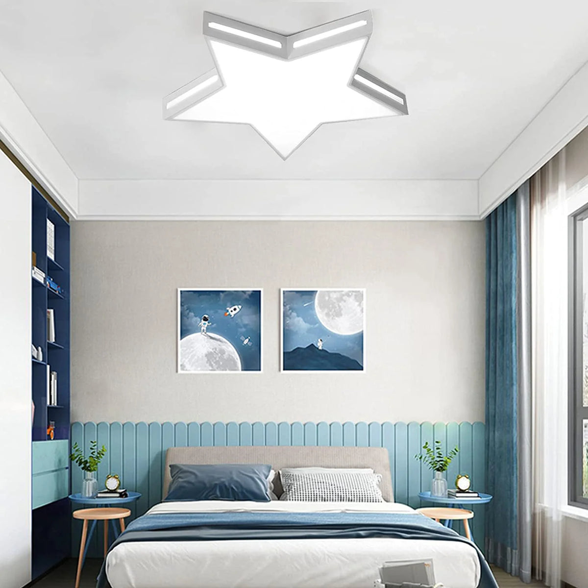 White Acrylic LED Ceiling Light K682305