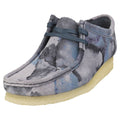 Blue Camo Wallabee Shoes R7918