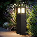 32 Inches Solar Landscape Path Light with IP54 Waterproof 3000K LED Outdoor Bollard Lighting O549773