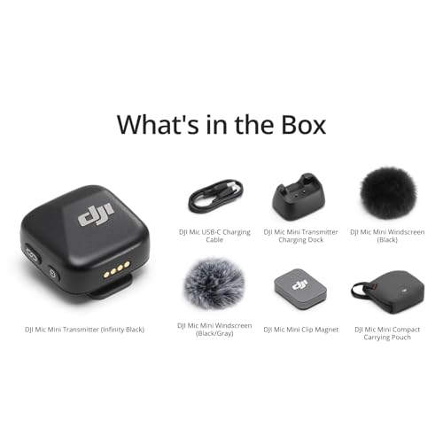 Wireless Microphone, Ultralight, 48h Use, Noise Cancelling C562