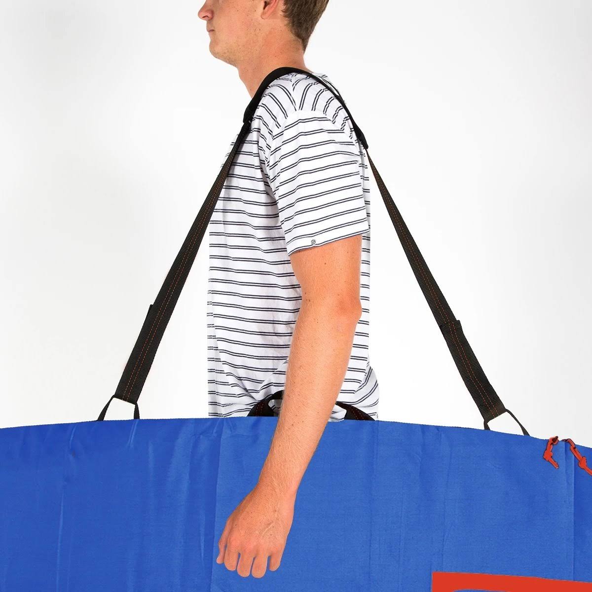 Steel Blue/White Surfboard Bag F35307