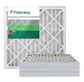 Silver MERV 8 Pleated AC Furnace Air Filter Pack of 4 D861145