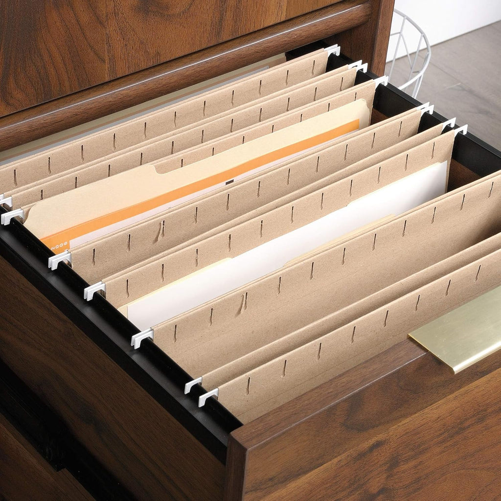 Storage Cabinet with File, Grand Walnut Finish Z275957