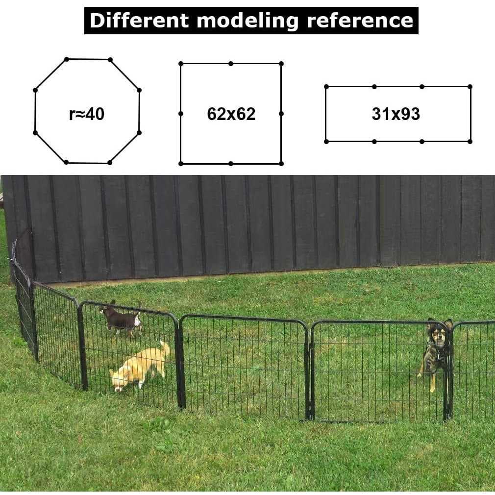 Heavy Duty Pet Playpen Dog Exercise Pen Cat Fence P5443