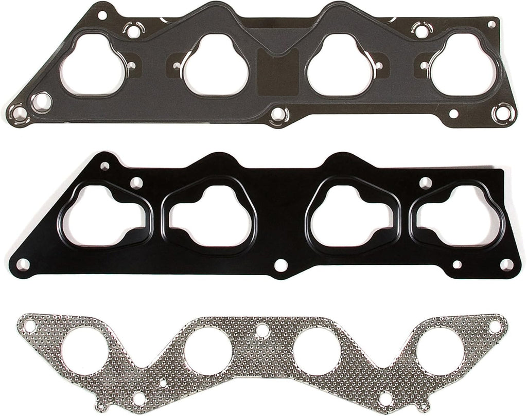 Full Gasket Set Head Bolts Intake Exhaust Valves for 1.7L Honda Civic D17A1 W393953